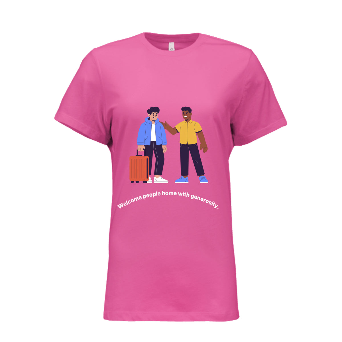 Charity Pink - B6400 - FRONT
